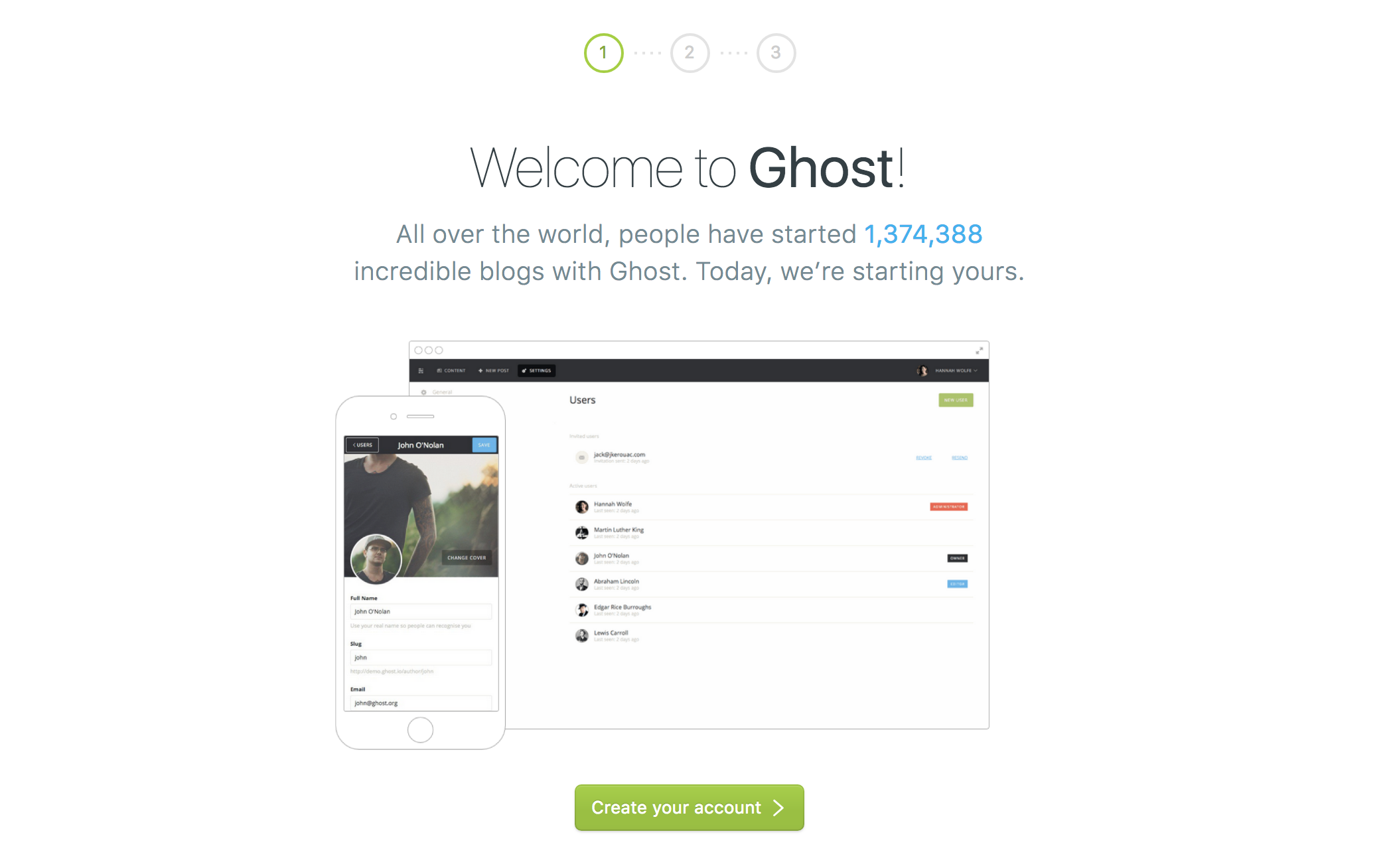 ghost-admin-first-login